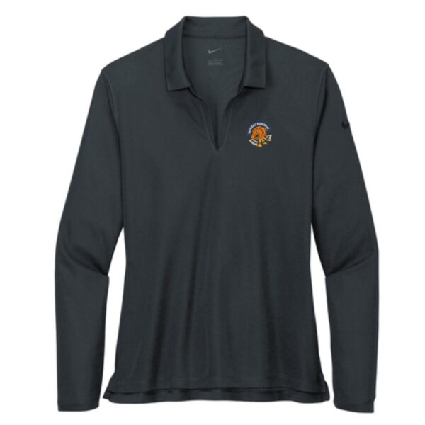 Sunnydale Elementary Staff Ladies Nike Long Sleeve Polo - Image 2