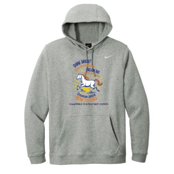 Sunnydale Elementary Staff Nike Pullover Hoodie - Image 2