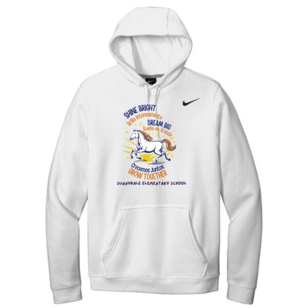 Sunnydale Elementary Staff Nike Pullover Hoodie - Image 3