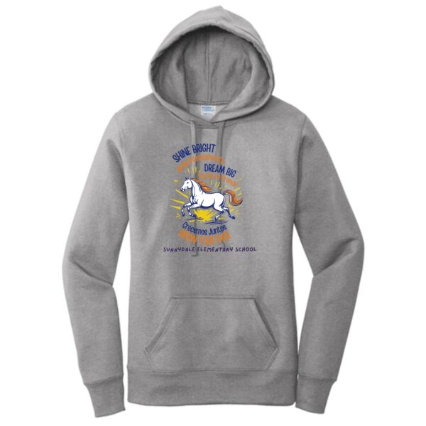 Sunnydale Elementary Staff Ladies Hooded Sweatshirt - Image 2