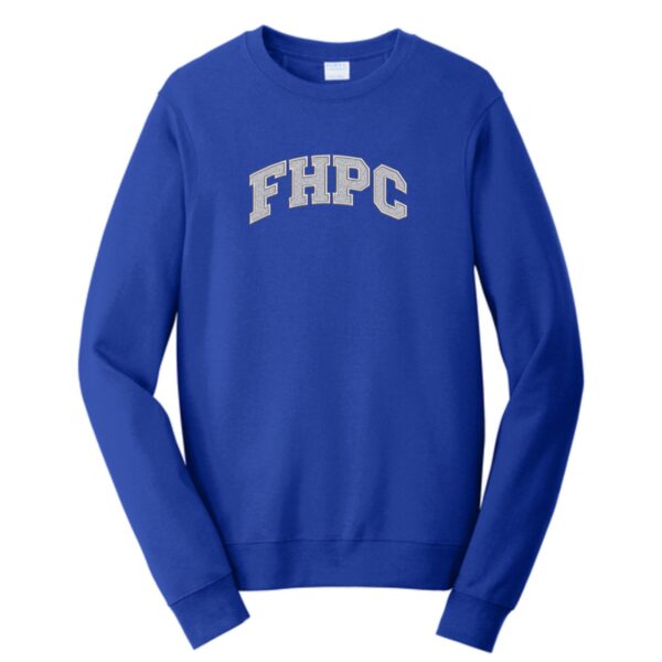 FHPC Crewneck Sweatshirt with Embroidery & Glitter Vinyl - Image 2