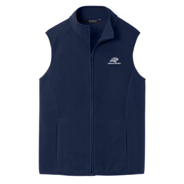 Lincoln Prairie Elementary Adult Fleece Vest - Image 2