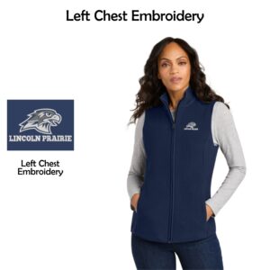 Lincoln Prairie Elementary Ladies Fleece Vest