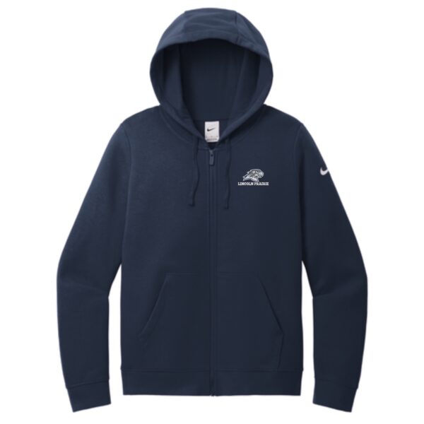 Lincoln Prairie Elementary Ladies Nike Full-Zip Hoodie - Image 2