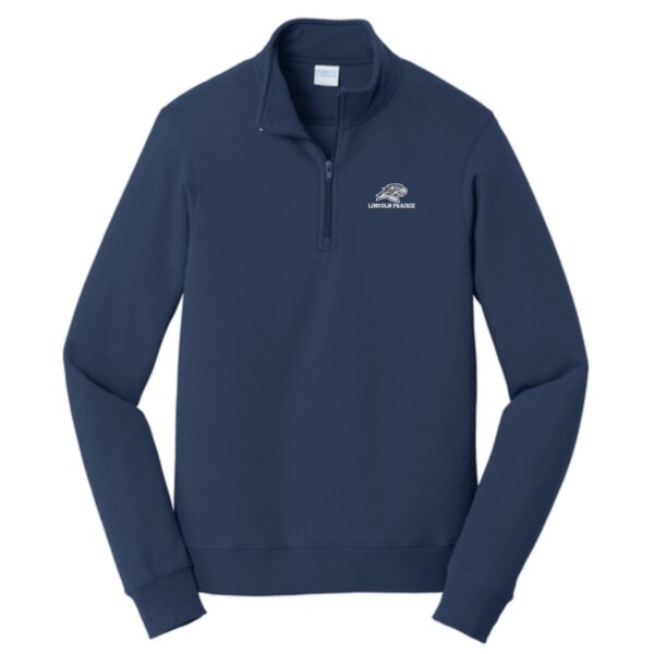 Lincoln Prairie Elementary Adult 1/4-Zip Pullover Sweatshirt - Image 2