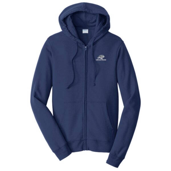 Lincoln Prairie Elementary Adult Full-Zip Hooded Sweatshirt - Image 2