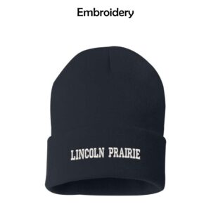 Lincoln Prairie Elementary Solid Cuffed Beanie
