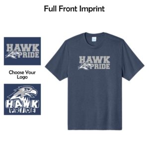 Lincoln Prairie Elementary Adult & Youth Heather Performance Tee