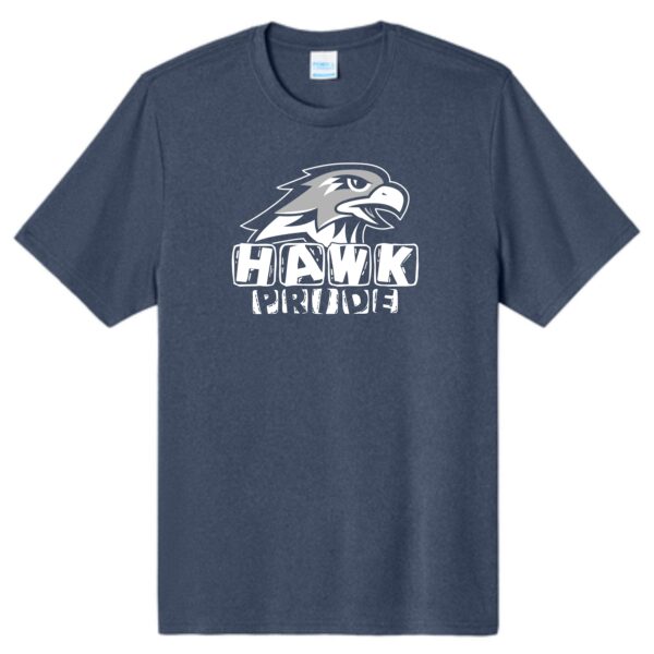Lincoln Prairie Elementary Adult & Youth Heather Performance Tee - Image 3