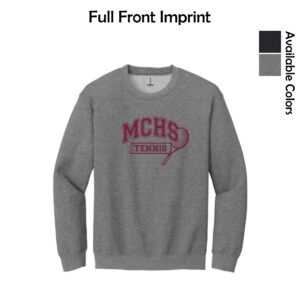 MCHS Tennis Heavy Blend Crewneck Sweatshirt