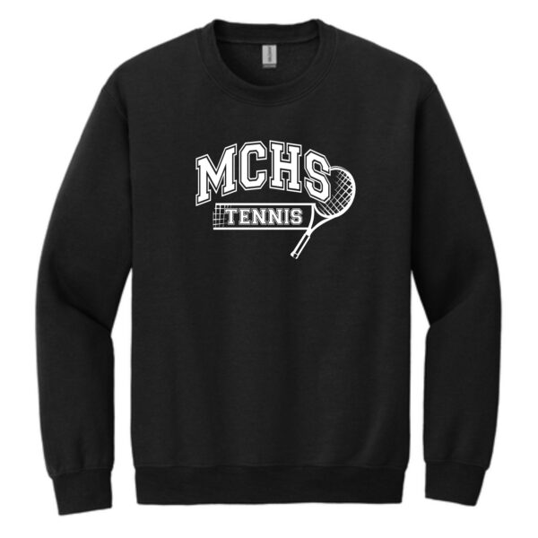 MCHS Tennis Heavy Blend Crewneck Sweatshirt - Image 2