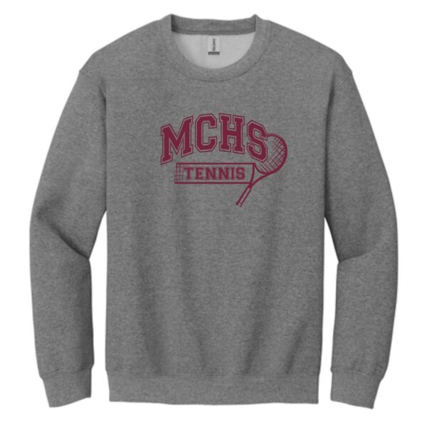 MCHS Tennis Heavy Blend Crewneck Sweatshirt - Image 3