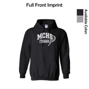 MCHS Tennis Heavy Blend Hooded Sweatshirt
