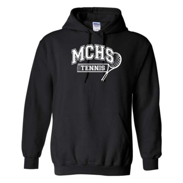 MCHS Tennis Heavy Blend Hooded Sweatshirt - Image 2