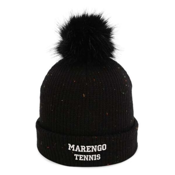 MCHS Tennis Pom Cuffed Beanie - Image 2