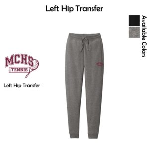 MCHS Tennis District Fleece Jogger