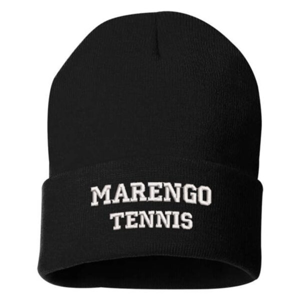MCHS Tennis Sportsman Solid 12" Cuffed Beanie - Image 2