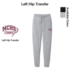 MCHS Tennis District Fleece Jogger