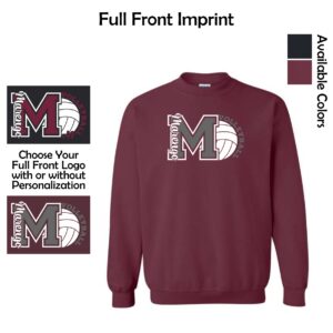 MCHS Volleyball Crewneck Sweatshirt