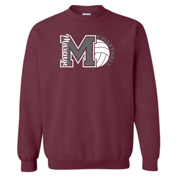MCHS Volleyball Crewneck Sweatshirt - Image 3