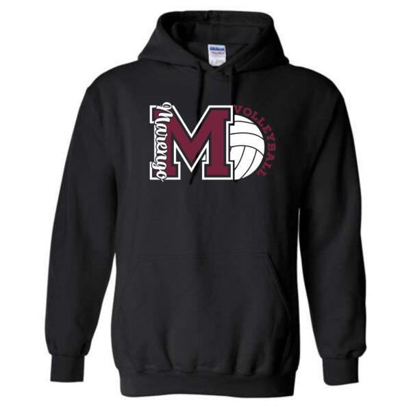 MCHS Volleyball Hooded Sweatshirt - Image 2