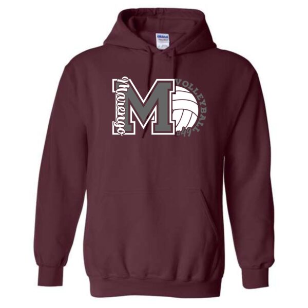MCHS Volleyball Hooded Sweatshirt - Image 3