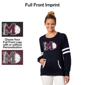 MCHS Volleyball Ladies Crew Neck Pullover