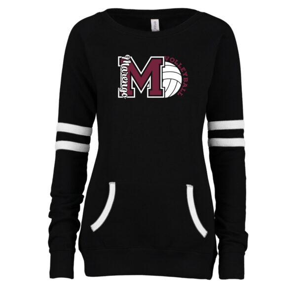 MCHS Volleyball Ladies Crew Neck Pullover - Image 2