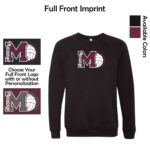 MCHS Volleyball BELLA + CANVAS Crewneck Sweatshirt