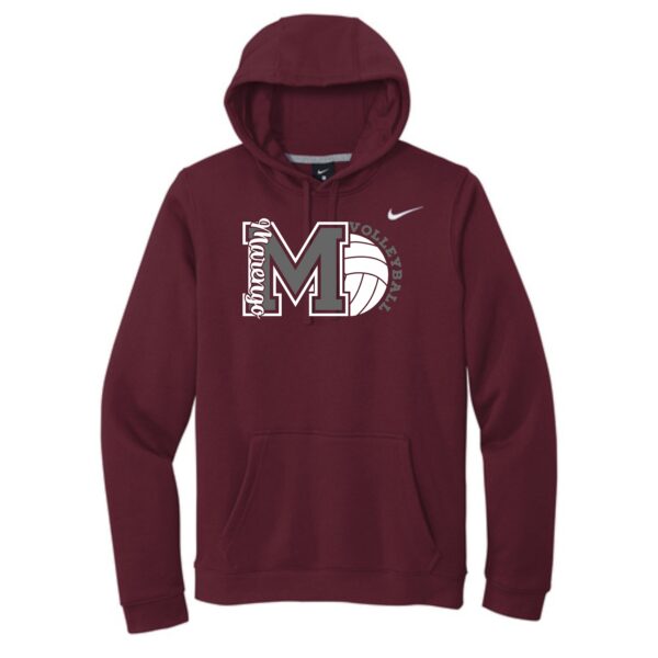 MCHS Volleyball Nike Pullover Hoodie - Image 3