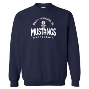 Maria Montessori Basketball Adult & Youth Crewneck