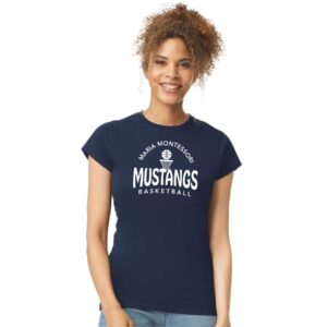 Maria Montessori Basketball Ladies T-Shirt