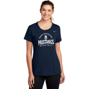 Maria Montessori Basketball Ladies Nike Tee