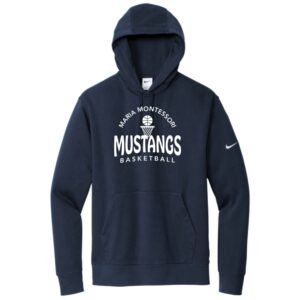 Maria Montessori Basketball Adult Nike Hoodie