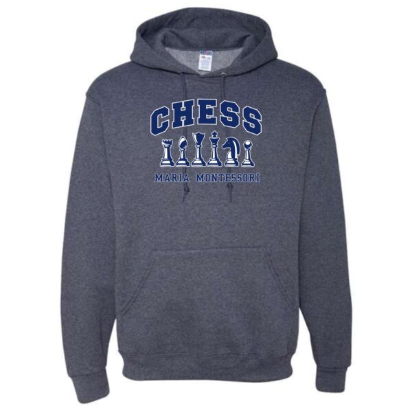 Maria Montessori Chess Adult & Youth Hooded Sweatshirt