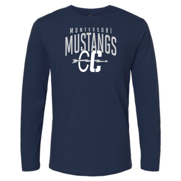 Maria Montessori Cross Country Adult & Youth Long Sleeve T-Shirt