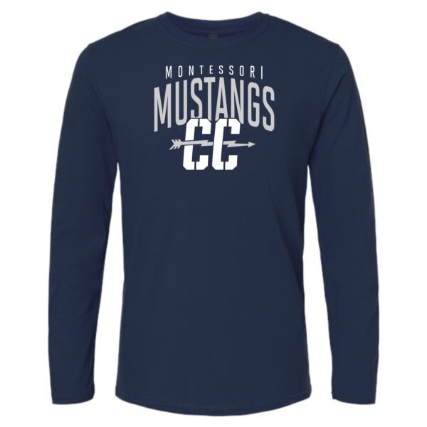 Maria Montessori Cross Country Adult & Youth Long Sleeve T-Shirt