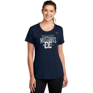 Maria Montessori Cross Country Ladies Nike Tee