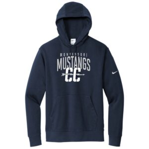 Maria Montessori Cross Country Adult Nike Hoodie