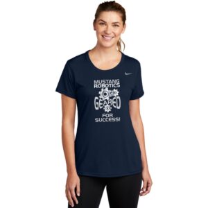 Maria Montessori Robotics Ladies Nike Tee