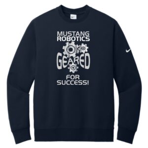 Maria Montessori Robotics Adult Nike Crew