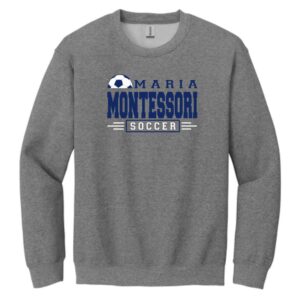 Maria Montessori Soccer Adult & Youth Crewneck