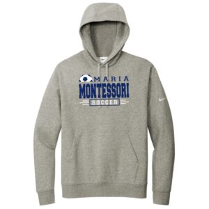 Maria Montessori Soccer Adult Nike Hoodie