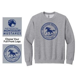 Maria Montessori 01 Spiritwear Adult & Youth Crewneck
