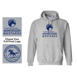 Maria Montessori 01 Spiritwear Adult & Youth Hooded Sweatshirt