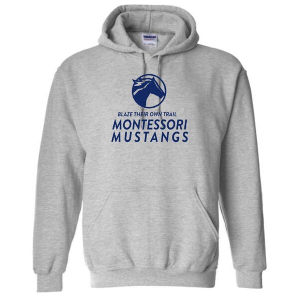 Maria Montessori 01 Spiritwear Adult & Youth Hooded Sweatshirt - Image 2