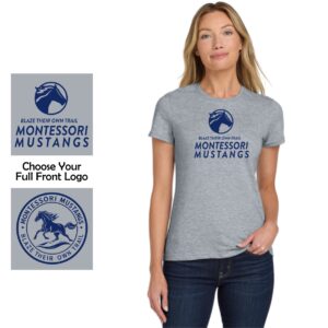 Maria Montessori 01 Spiritwear Ladies T-Shirt