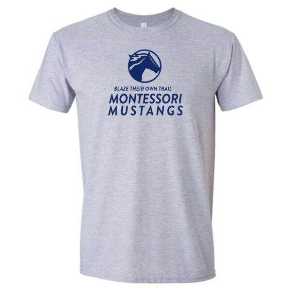 Maria Montessori 01 Spiritwear Adult & Youth T-Shirt - Image 2