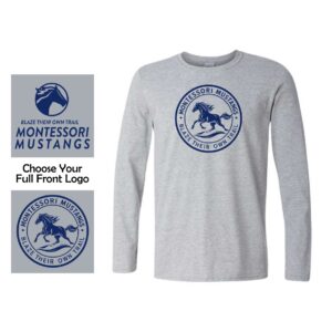 Maria Montessori 01 Spiritwear Adult & Youth Long Sleeve T-Shirt