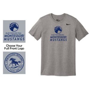 Maria Montessori 01 Spiritwear Adult & Youth Nike Tee